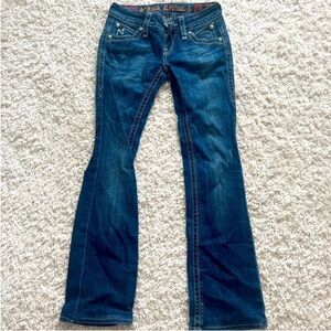 Rock Revival Dark Blue Flare Jeans